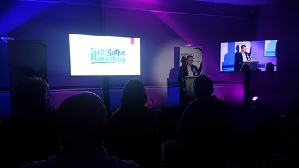 Nick Shrimpton speaking at Enterprise Connexions ECX launch