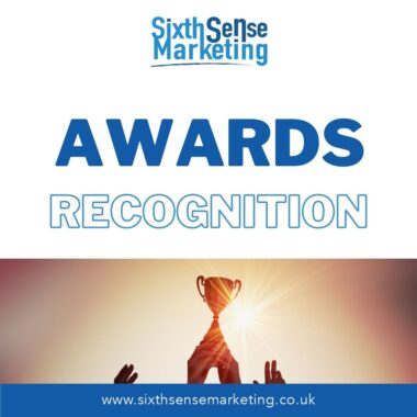 Sixth Sense Marketing Awards recognition