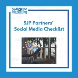 SJP Partners' Social Media Checklist